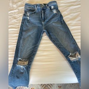 Abercrombie & Fitch The Super Skinny Ankle High Rise 6S